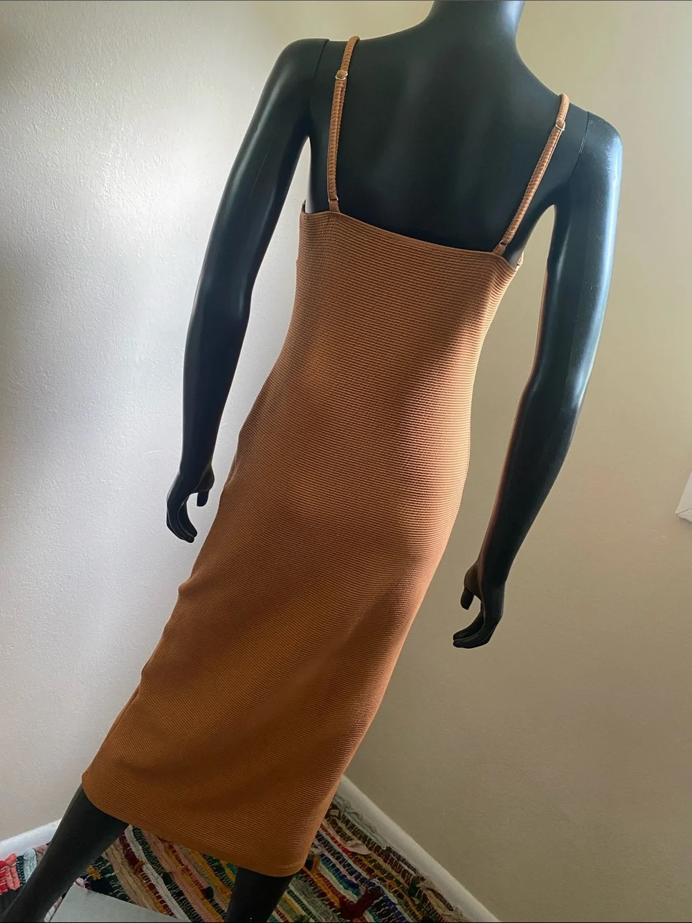 Forever 21 Copper-Brown Midi Slip Dress - Picture 7 of 11